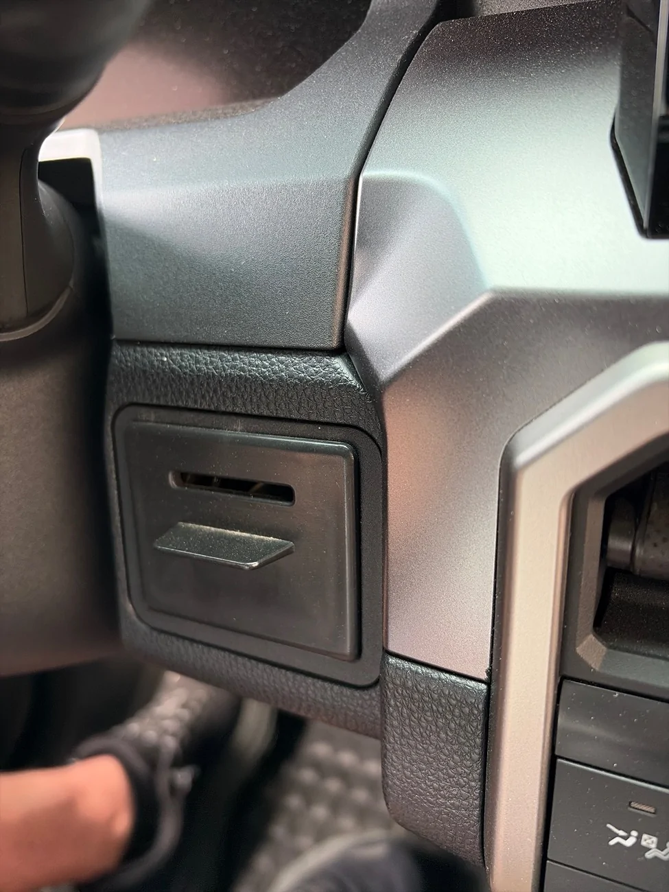 2025 2026 4runner 6th gen What are y’all doing with the dash cubby? imag