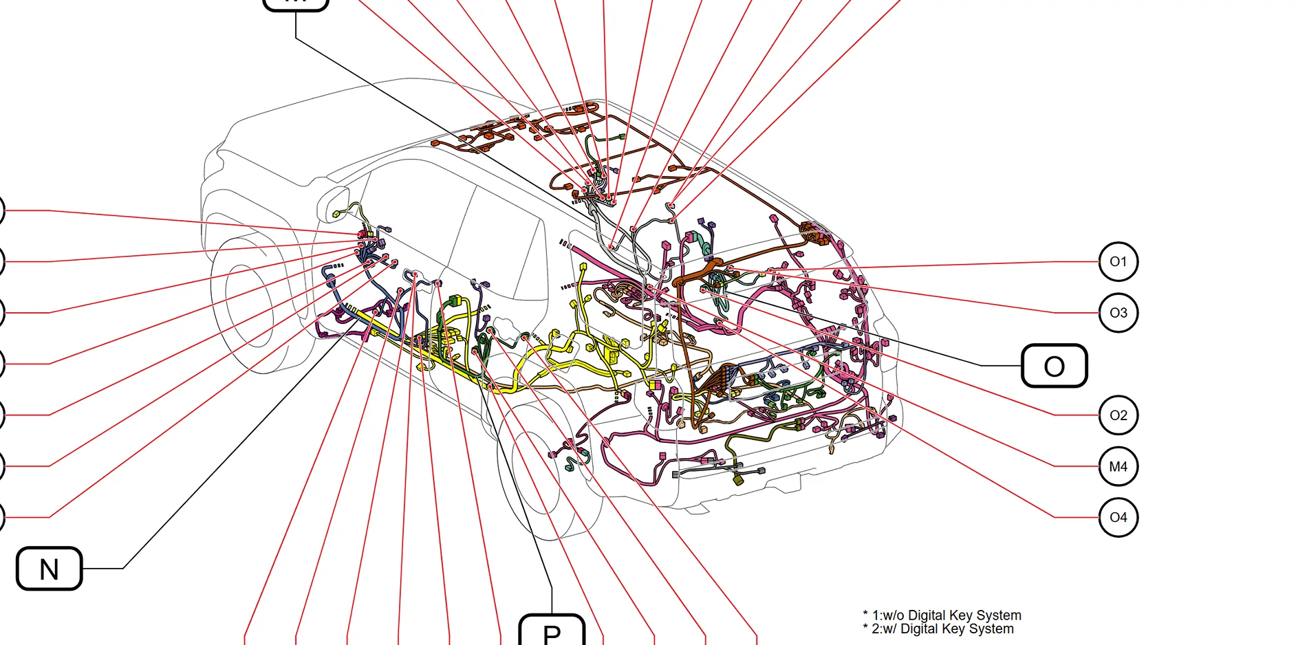2025 2026 4runner 6th gen Harness locations under the front panel - photos 1781479056462-av