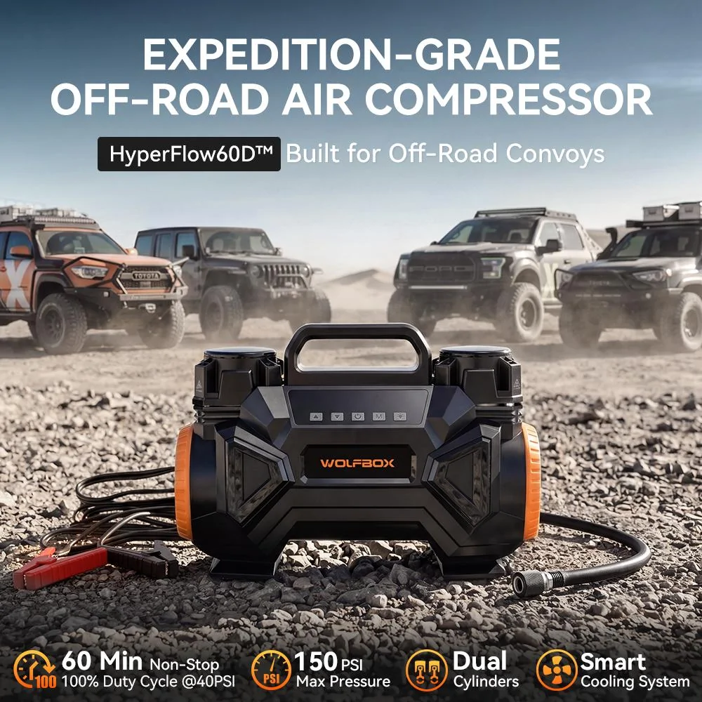 2025 2026 4runner 6th gen Behold! Here Comes Wolfbox HyperFlow 60D Air Compressor! 1280X1280 (1)