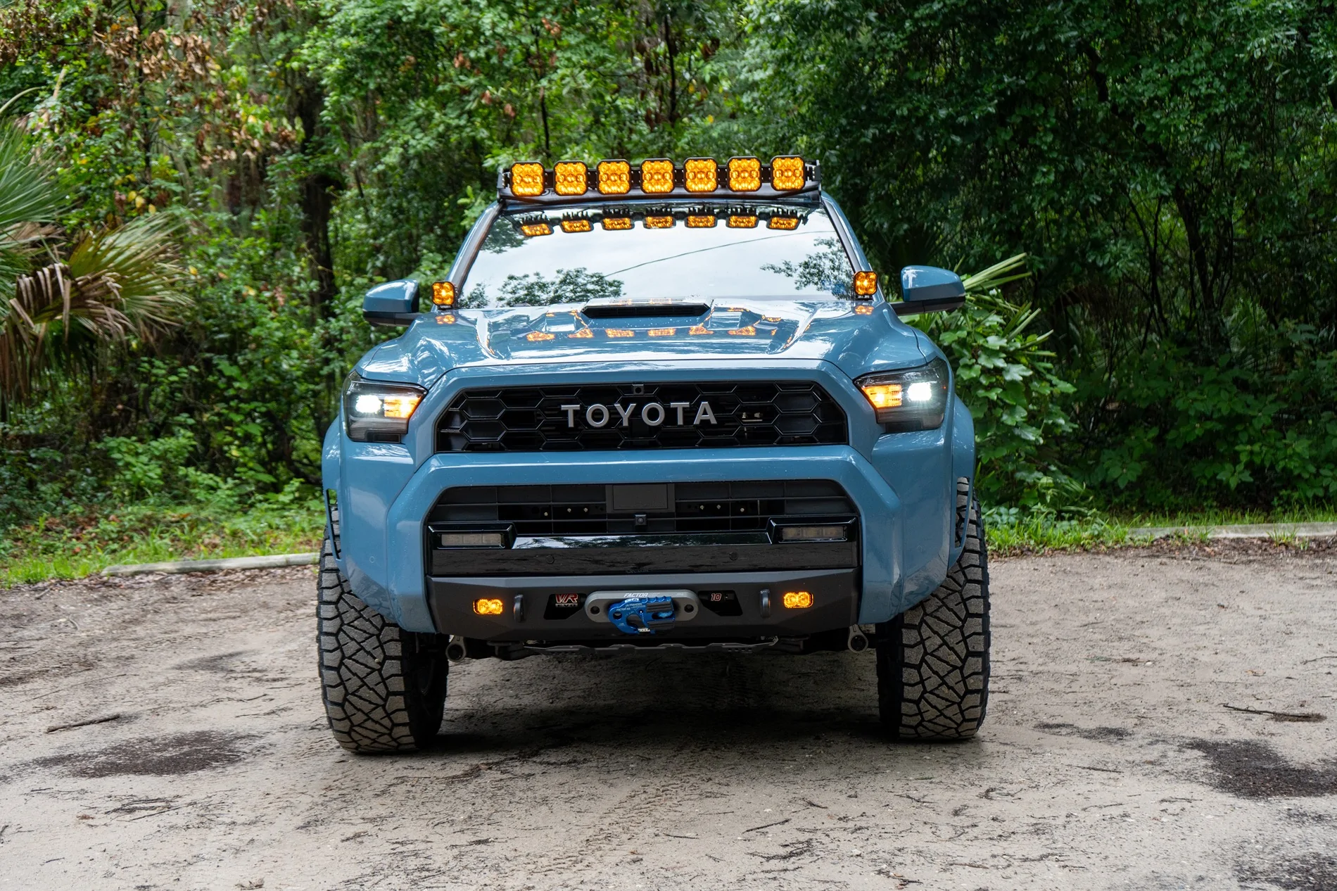 2025 2026 4runner 6th gen Project NineOh4Runner, a Heritage Blue TRD Sport Premium Saga GMM02247