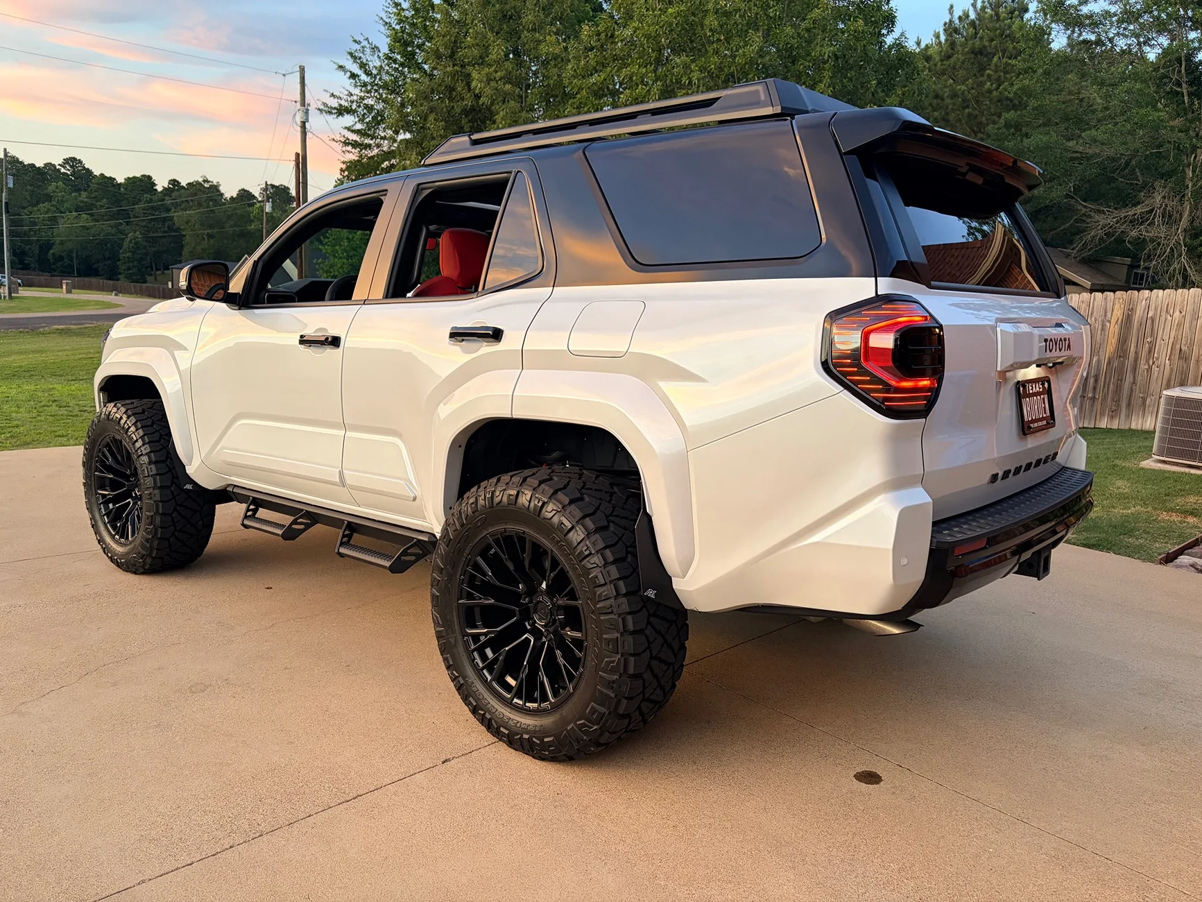 2025 2026 4runner 6th gen Wife’s New TRD Sport on 35's, 3.5" Rough Country Lift, 20" Fuel Rebar wheels -18 offset IMG_9468