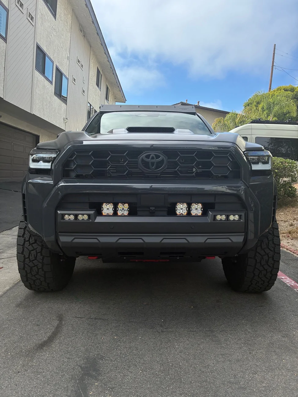 2025 2026 4runner 6th gen Upgraded my behind the grill lights to the New Baja Designs Squadron 2 Pro's!!! IMG_0280