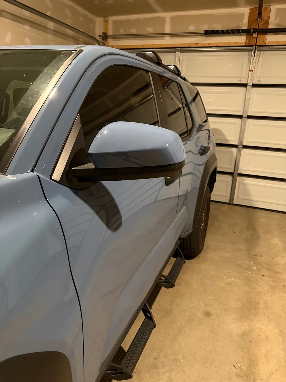 2025 2026 4runner 6th gen Replaced My Off-Road Premium's Matte Black Side Mirror Covers to Paint Matched Color Mirror Cap IMG_1057