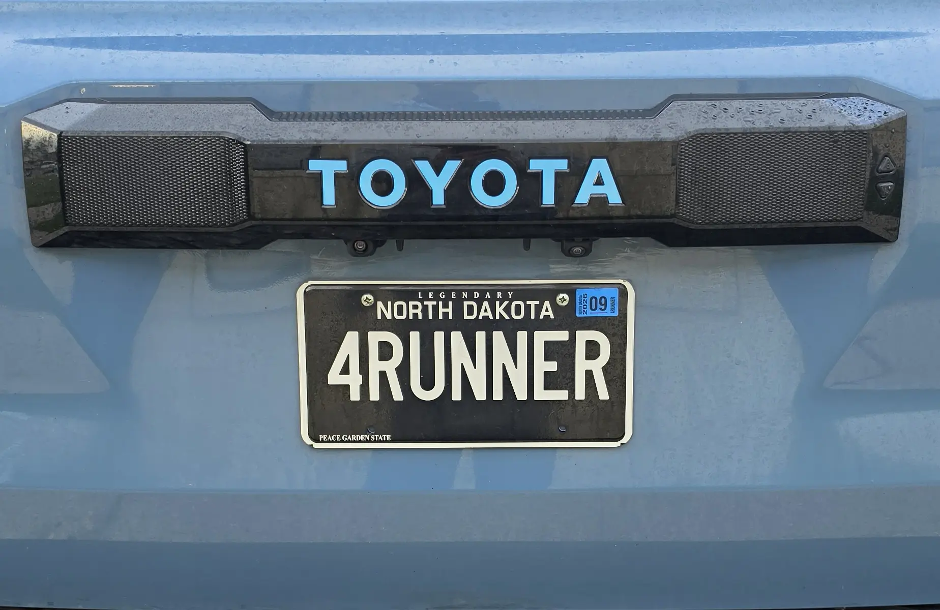 2025 2026 4runner 6th gen TVD Vinyl Overlay Decals For Rear Liftgate "TOYOTA" 1782131025640-2c