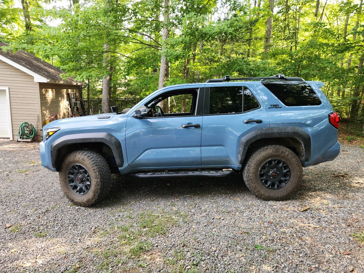 2025 2026 4runner 6th gen Any updates on OEM 2.5" TRD Suspension Lift? 20260621_174602