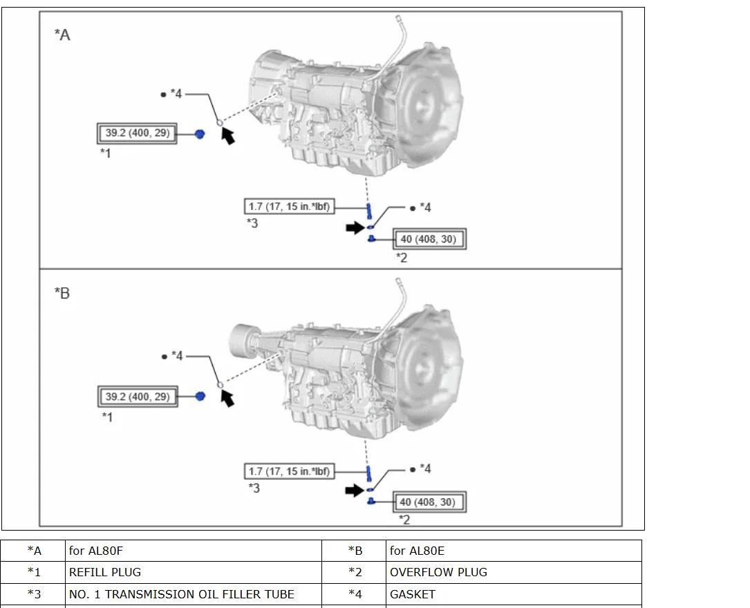 2025 2026 4runner 6th gen Can’t find the transmission drain plug 1782146036598-8h