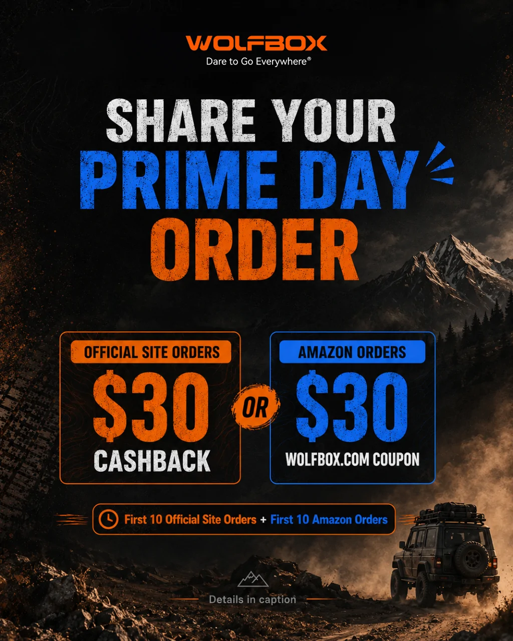 2025 2026 4runner 6th gen [Group Buy Up to 55% off] Wolfbox Presents More on Summer Sale and Prime Day! 30adcab5-8cc9-47d3-8f75-901d90c7661a