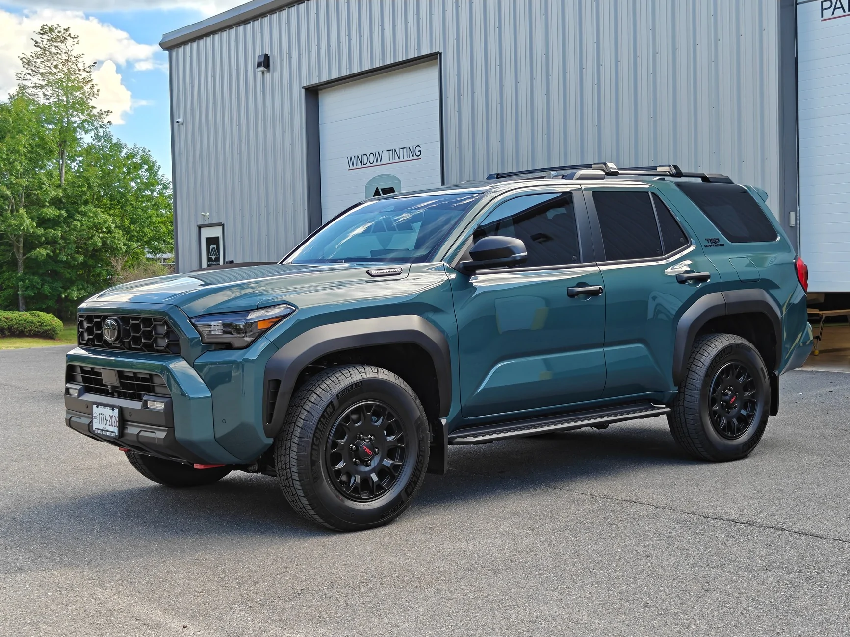 2025 2026 4runner 6th gen Everest ORP Front XPEL PPF and 45% & 70% Tint IMG20260624170748