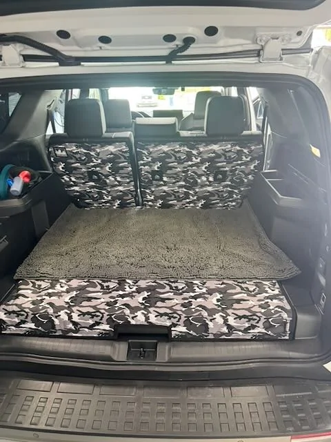 2025 2026 4runner 6th gen Canvasback Cargo Liners installed IMG_2664