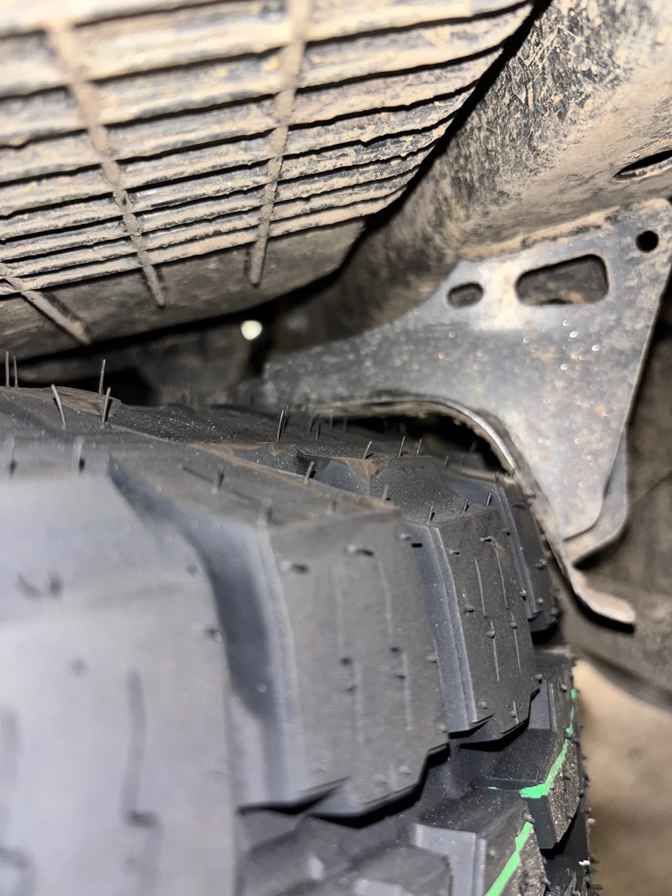 2025 2026 4runner 6th gen Largest size spare tire fit in undermount carrier? IMG_2189