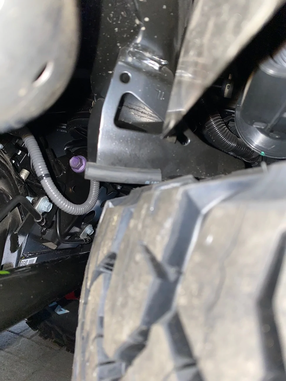 2025 2026 4runner 6th gen Largest size spare tire fit in undermount carrier? IMG_9130