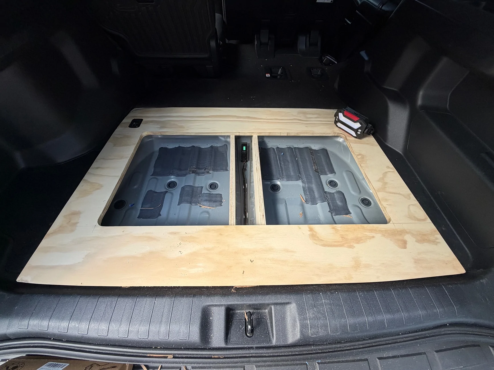 2025 2026 4runner 6th gen Cargo Floor Hatch DIY Build - Non Hybrid IMG_6343