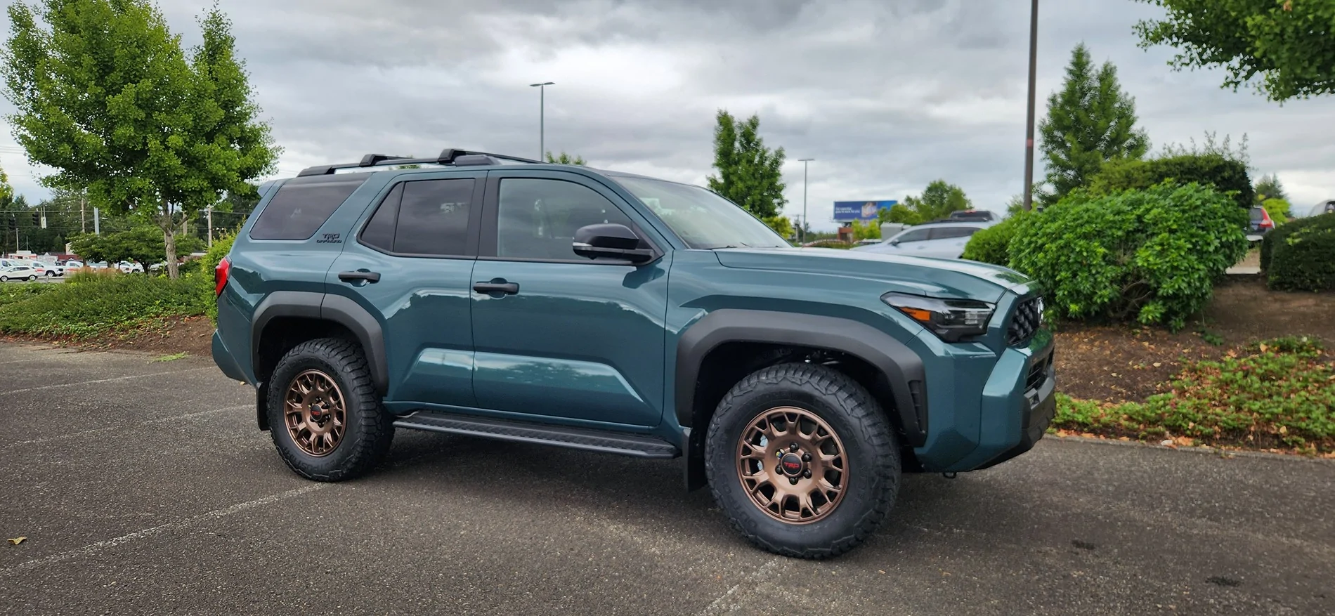 2025 2026 4runner 6th gen Painted the 6th gen TRD wheels bronze wheels 20260629_114953