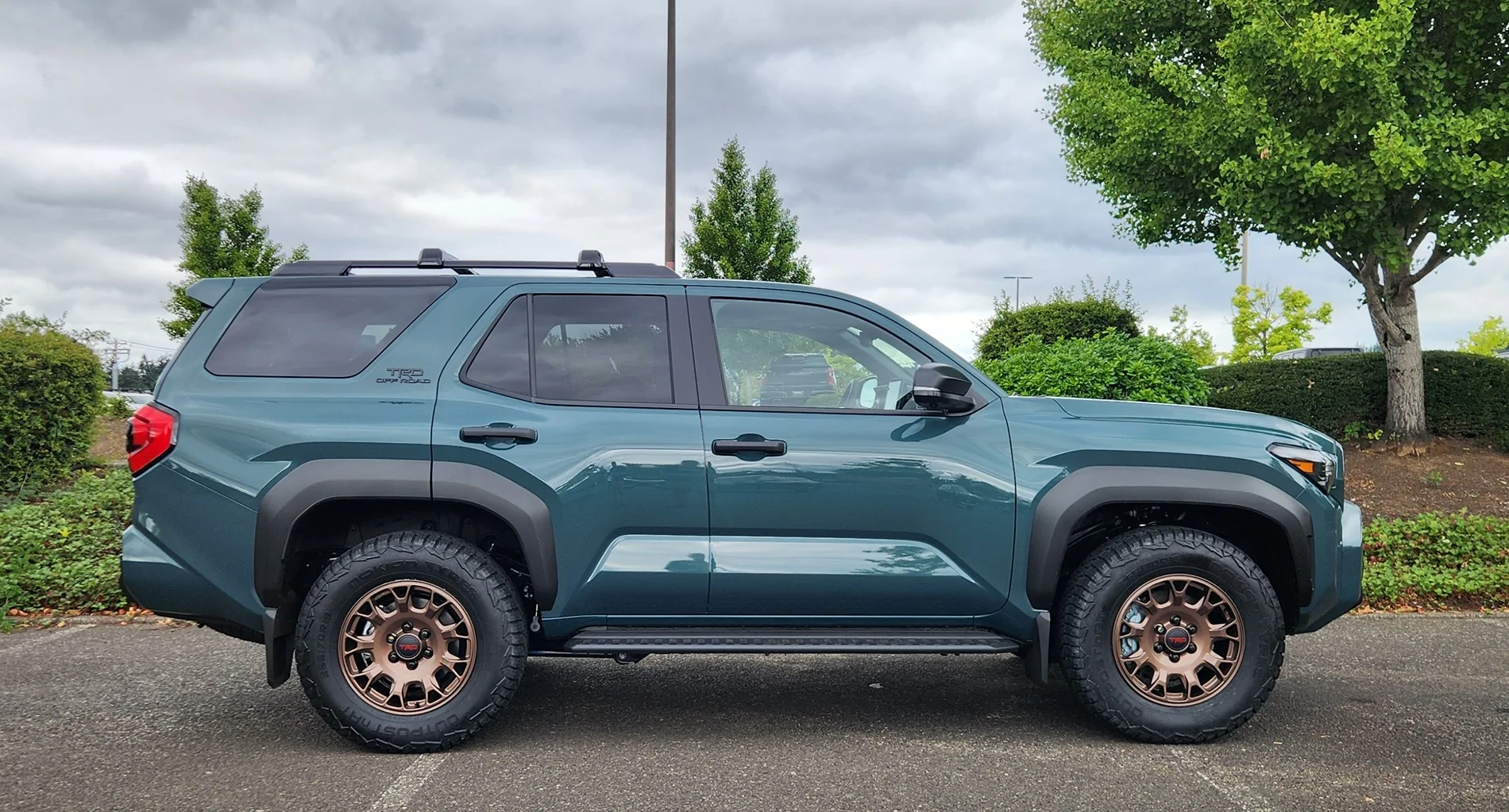 2025 2026 4runner 6th gen Painted the 6th gen TRD wheels bronze wheels 20260629_115001