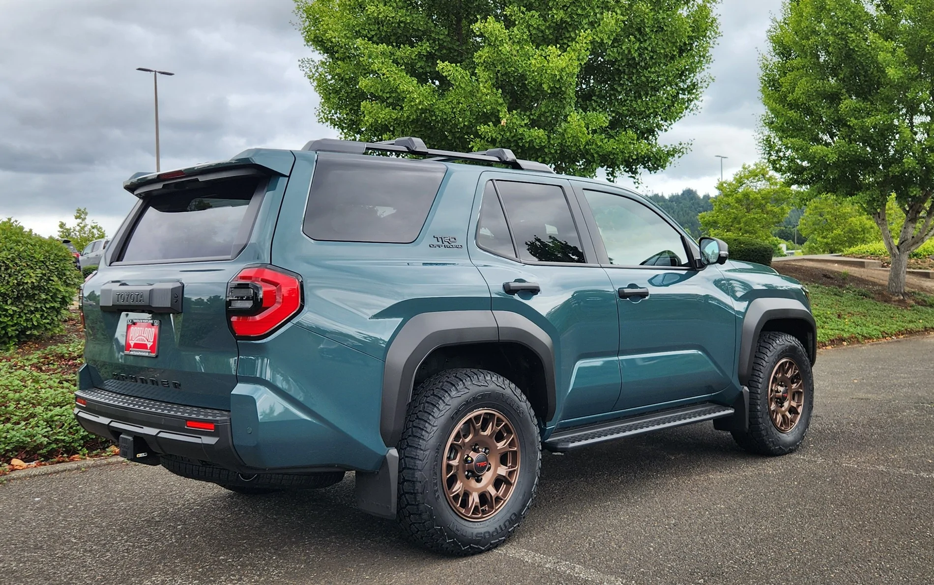 2025 2026 4runner 6th gen Painted the 6th gen TRD wheels bronze wheels 20260629_115015