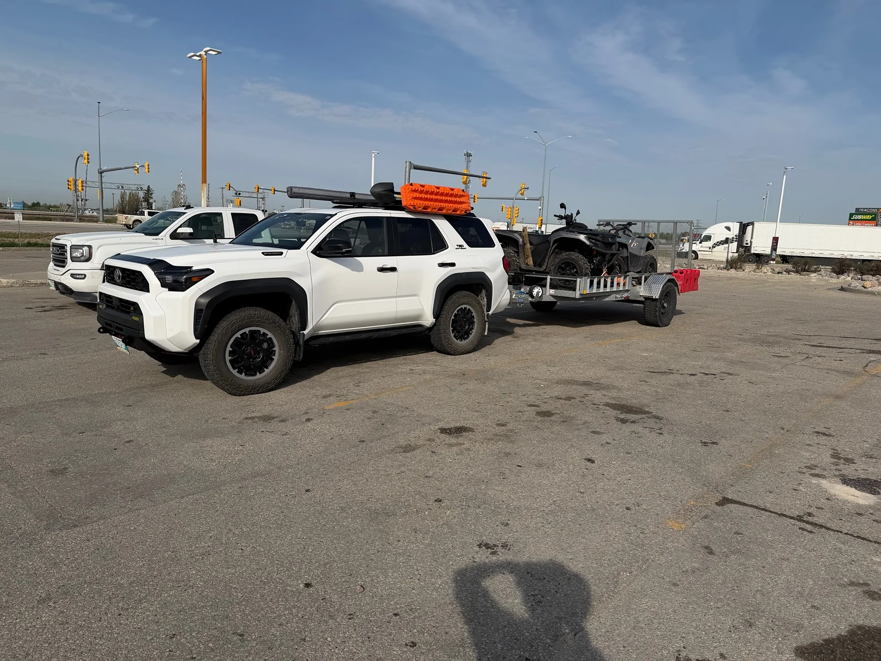 2025 2026 4runner 6th gen Deciding on full rack or 3/4 roof rack IMG_3519