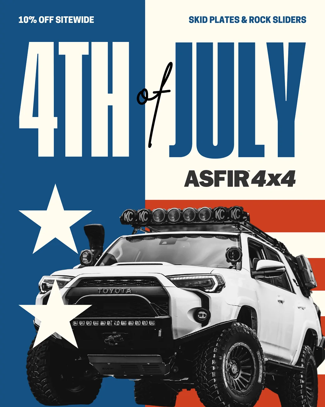 2025 2026 4runner 6th gen 4th of July Sale Starts Today! Save 10% Sitewide! 4Runner