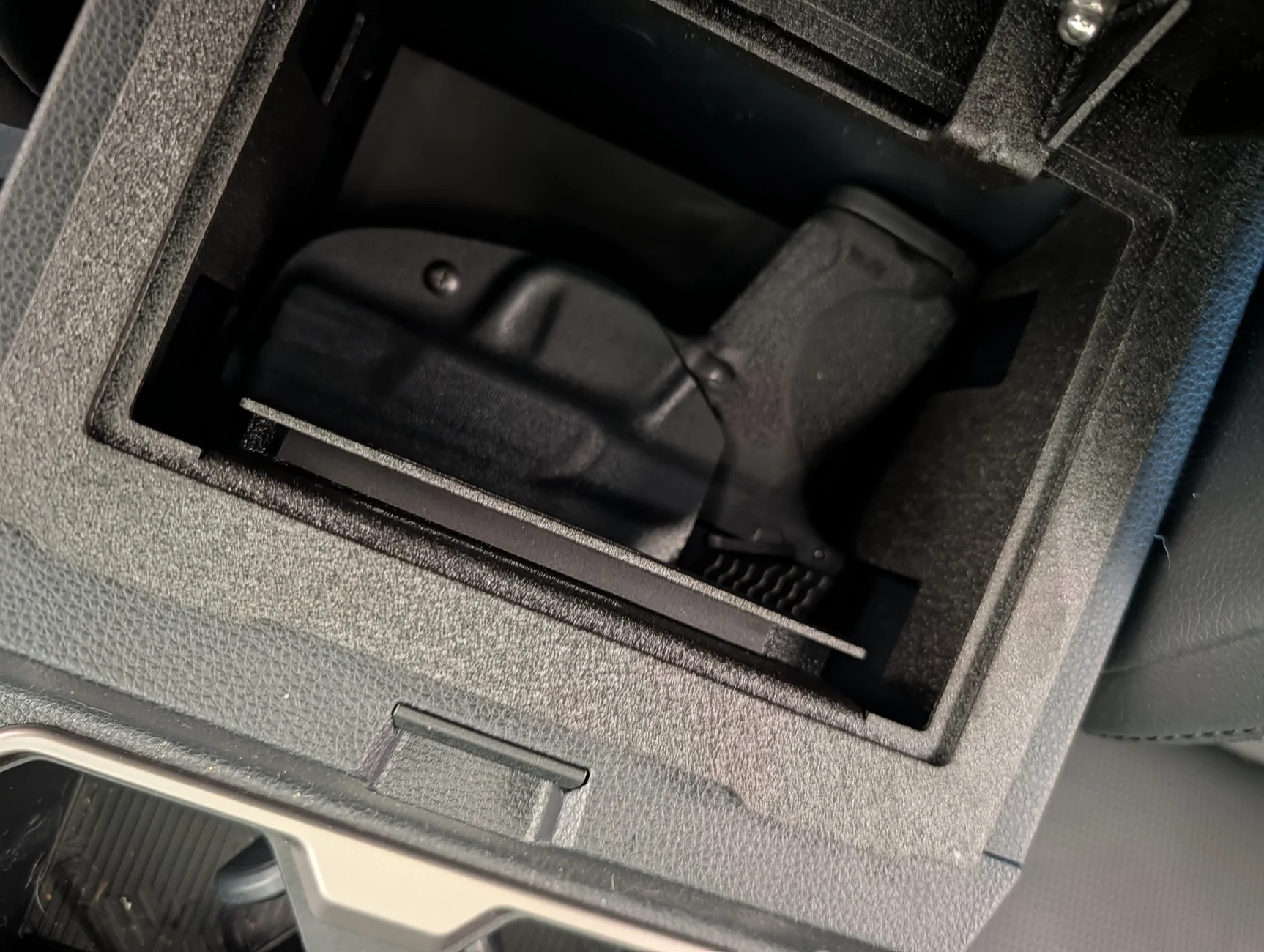 2025 2026 4runner 6th gen Recommended areas for 3rd party gun safes? PXL_20260704_174920217