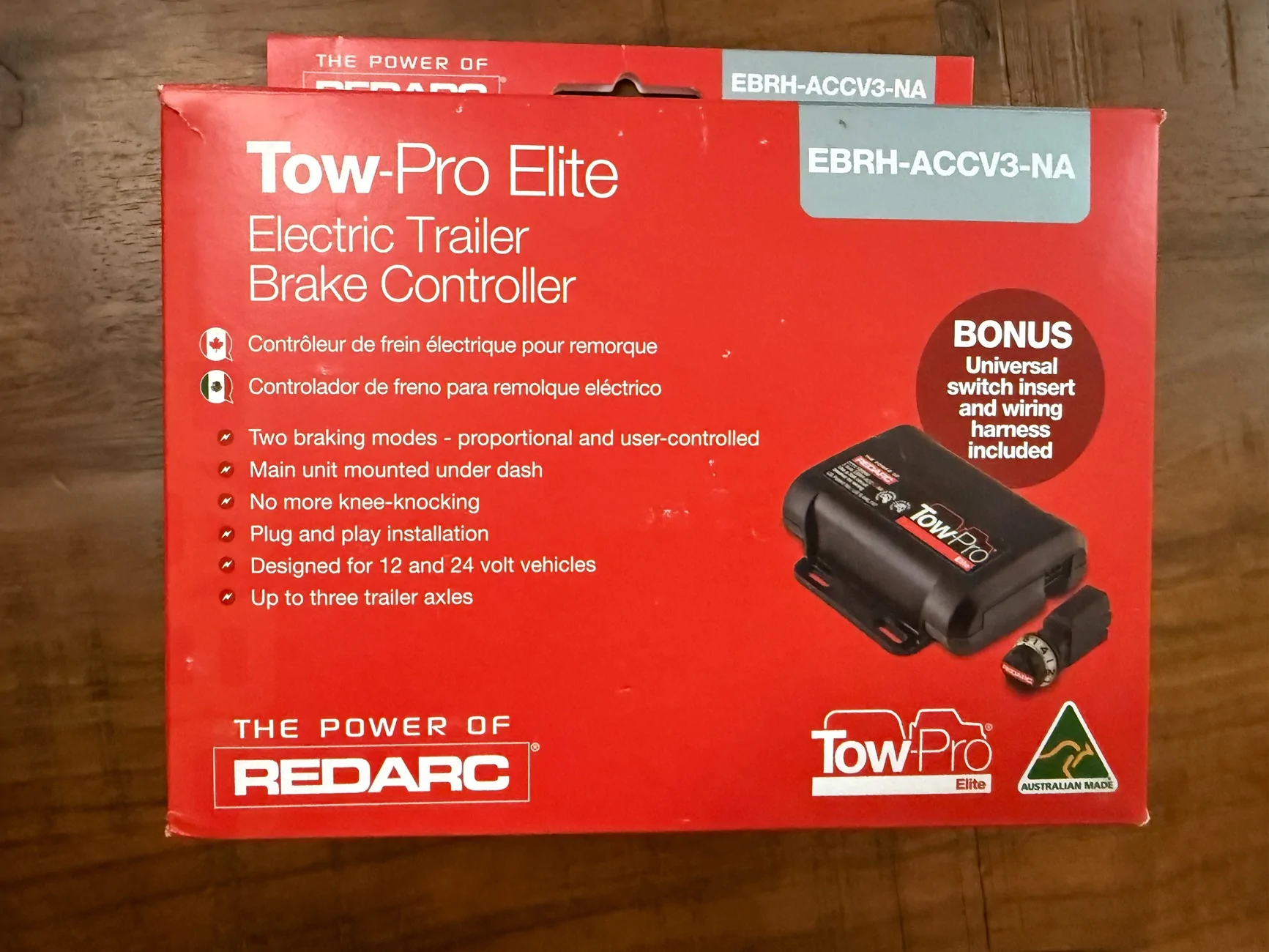 2025 2026 4runner 6th gen New Redarc brake controller install 2026 TRD ORP not functioning but steady blue light IMG_5049
