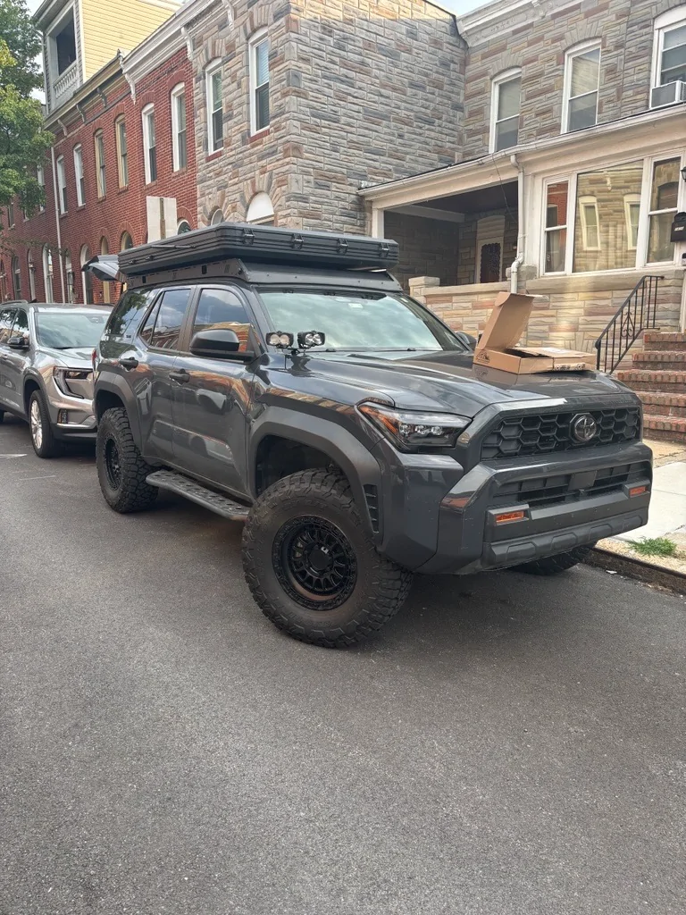 2025 2026 4runner 6th gen Picture Request... Anyone running 17x8.5 +25 w/ 315/70/17 tires and 2.5 inch lift. 1783350614397-tf
