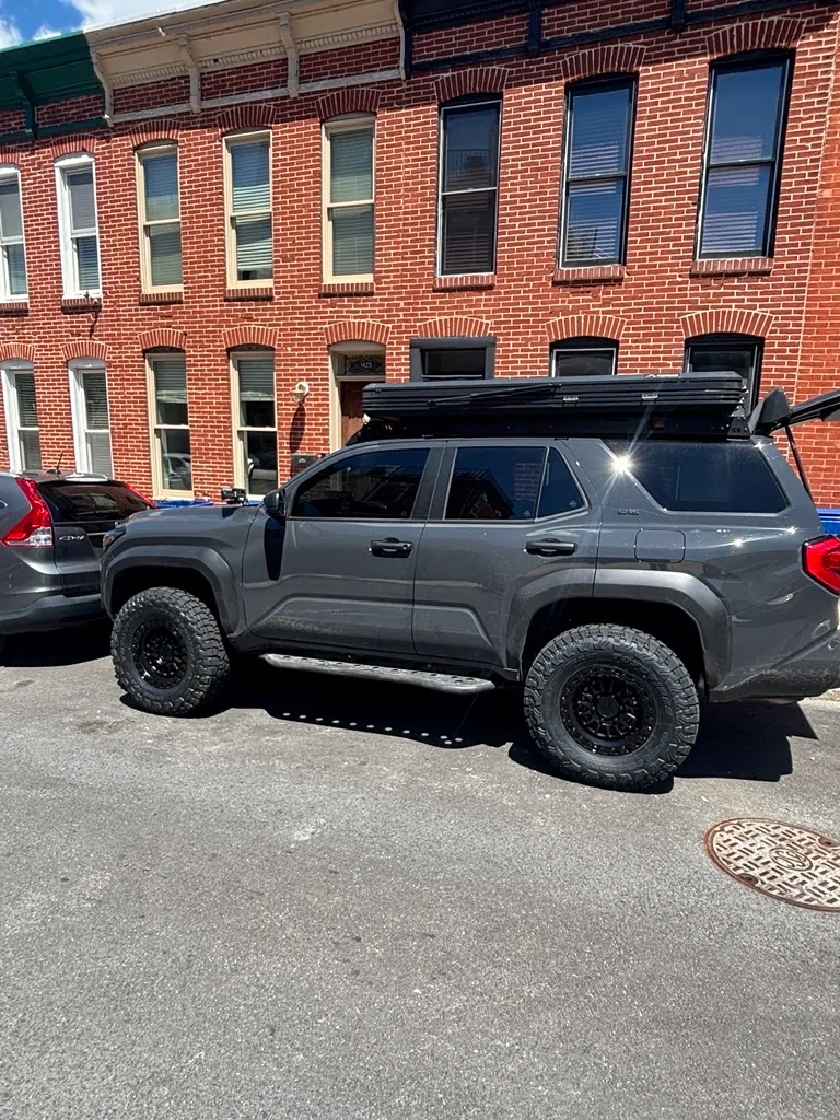 2025 2026 4runner 6th gen Picture Request... Anyone running 17x8.5 +25 w/ 315/70/17 tires and 2.5 inch lift. 1783350632741-sc