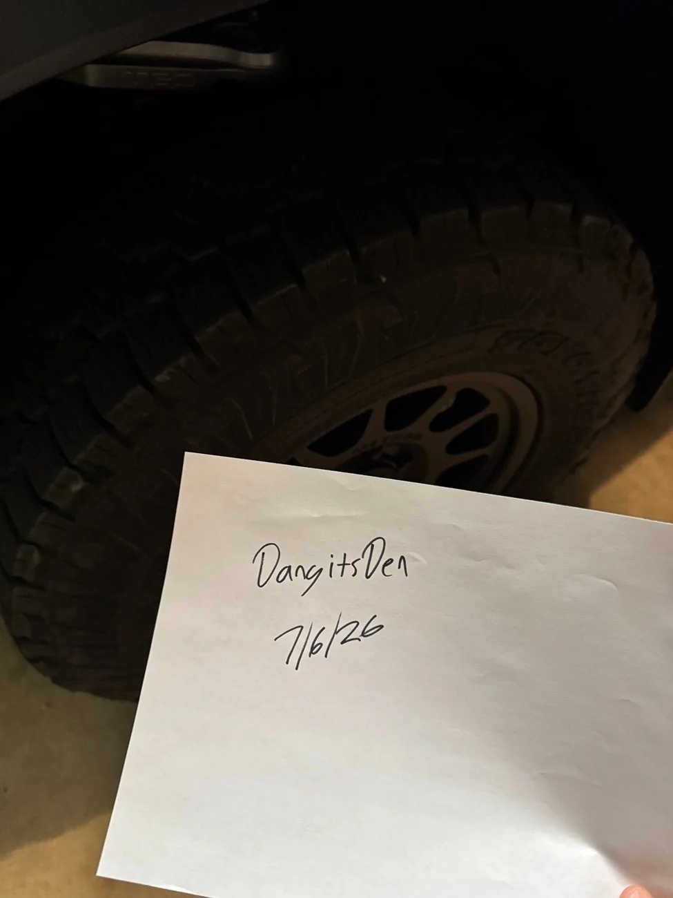 2025 2026 4runner 6th gen FS - Toyo AT3 285/70r17 Load C - 5k Miles IMG_4390