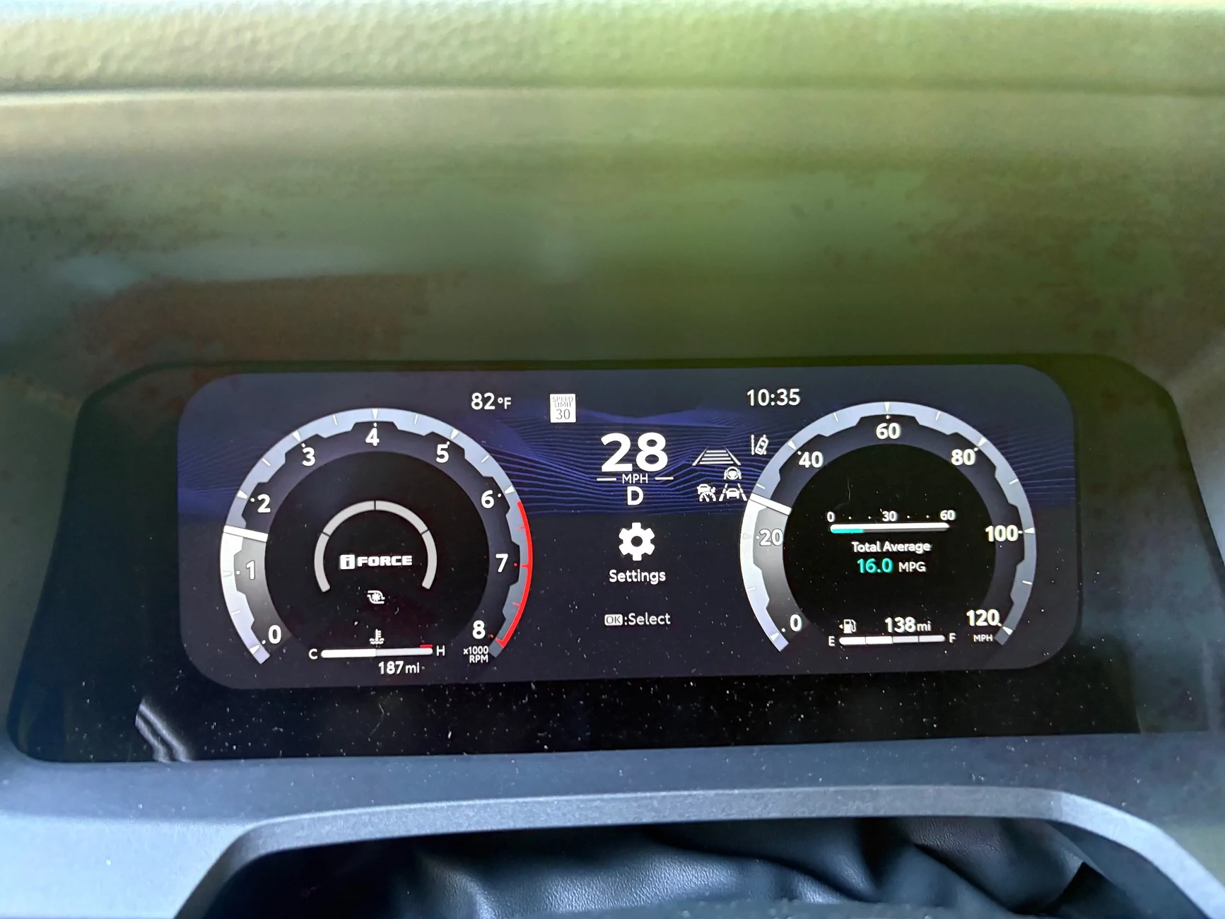 2025 2026 4runner 6th gen How do I get the “settings” off the console?! IMG_4240