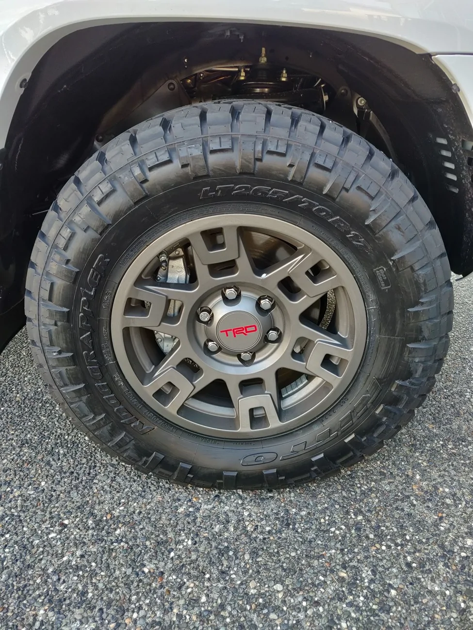 2025 2026 4runner 6th gen Good product for black wheels - Turtle Wax Ceramic Wet Wax semagray