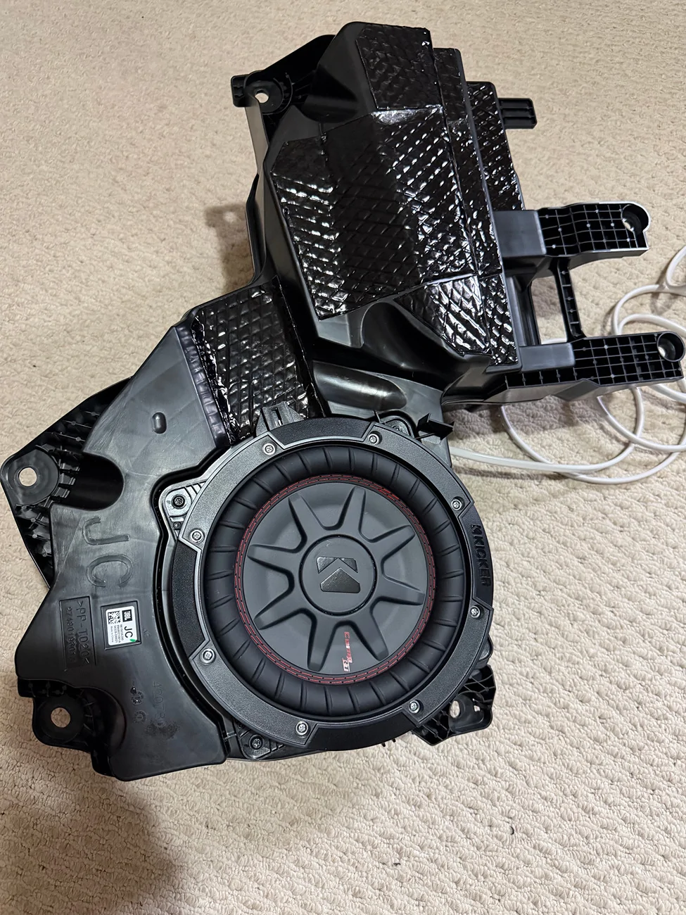 2025 2026 4runner 6th gen OEM Subwoofer Upgrade Finished! (Kicker Sub Replacement) IMG_6052