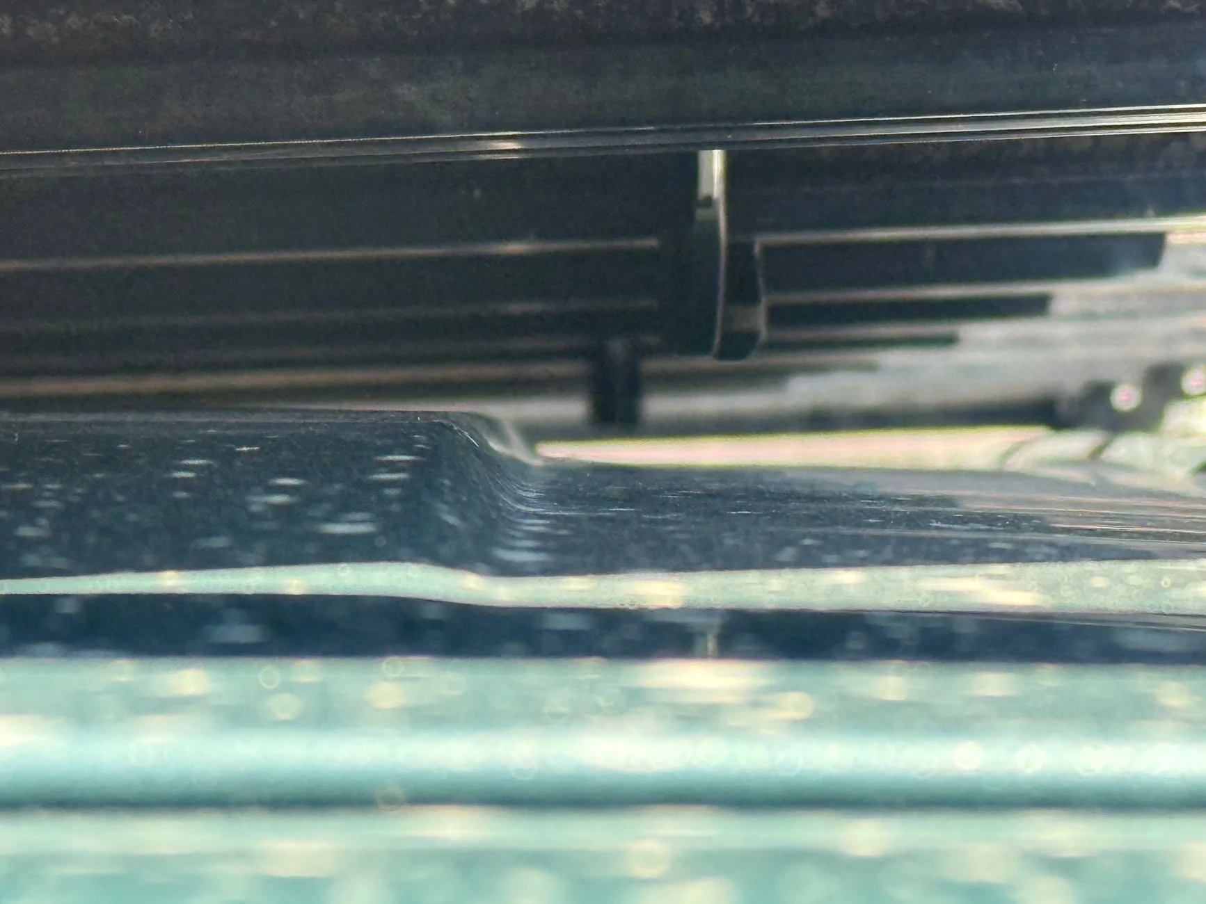 2025 2026 4runner 6th gen Thule cargo box carrier installed on Westcott roof rack platform IMG_4739