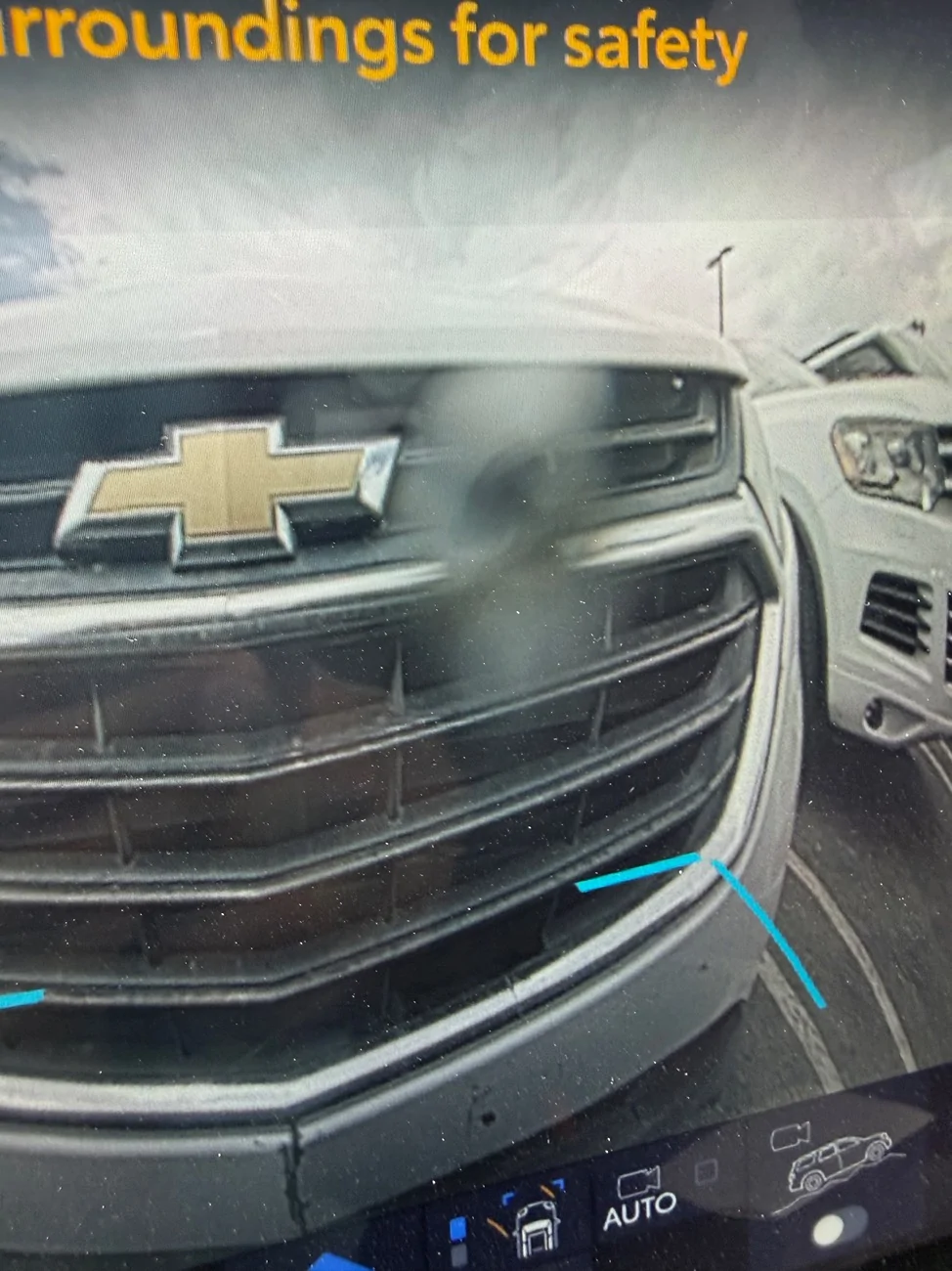 2025 2026 4runner 6th gen Chipped front facing camera in 6-months. IMG_1347