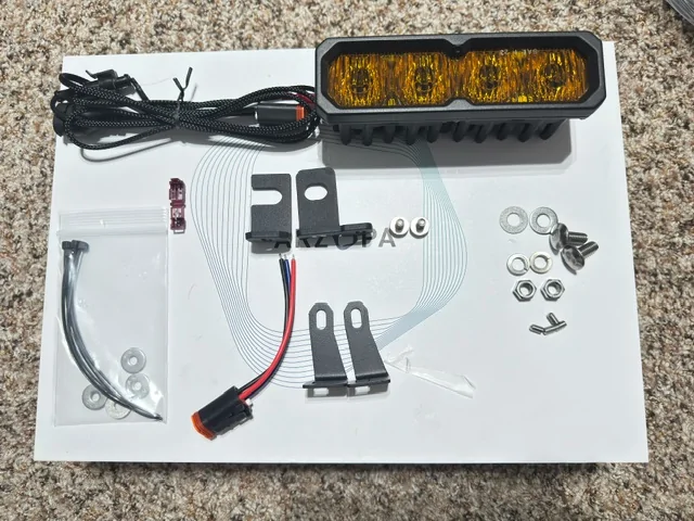 2025 2026 4runner 6th gen TRD Pro Grill Light Bar Gap - SS20 image0 (1)