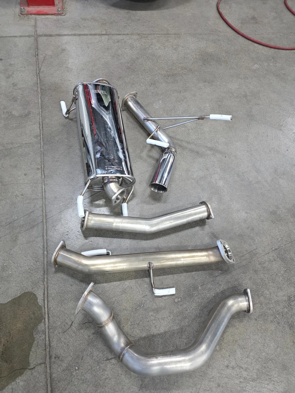 2025 2026 4runner 6th gen Revel catback exhaust installed 20260715_165203