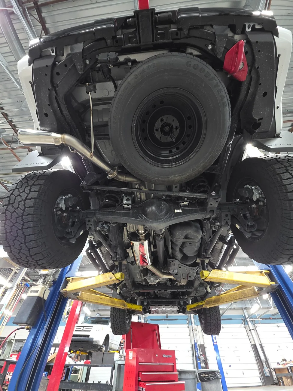 2025 2026 4runner 6th gen Revel catback exhaust installed 20260715_192518