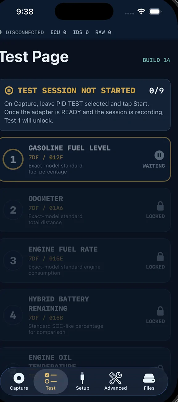 2025 2026 4runner 6th gen Building iOS App for 6th Gen (fuel, average miles, and other data) Screenshot 2026-07-25 at 9.38.01 AM
