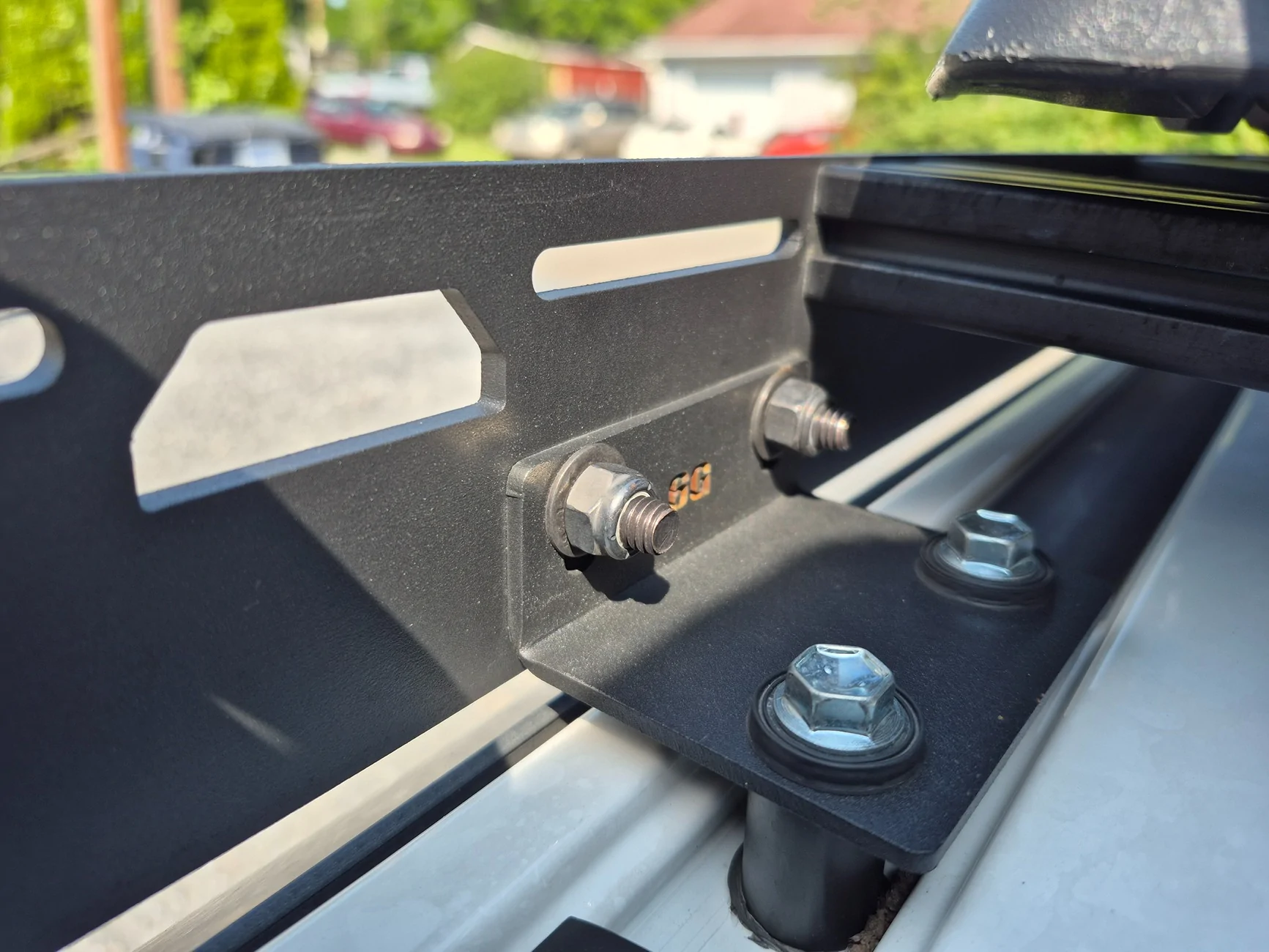 2025 2026 4runner 6th gen Westcott designs ladders and false cross traffic alert when backing up 20260725_161146