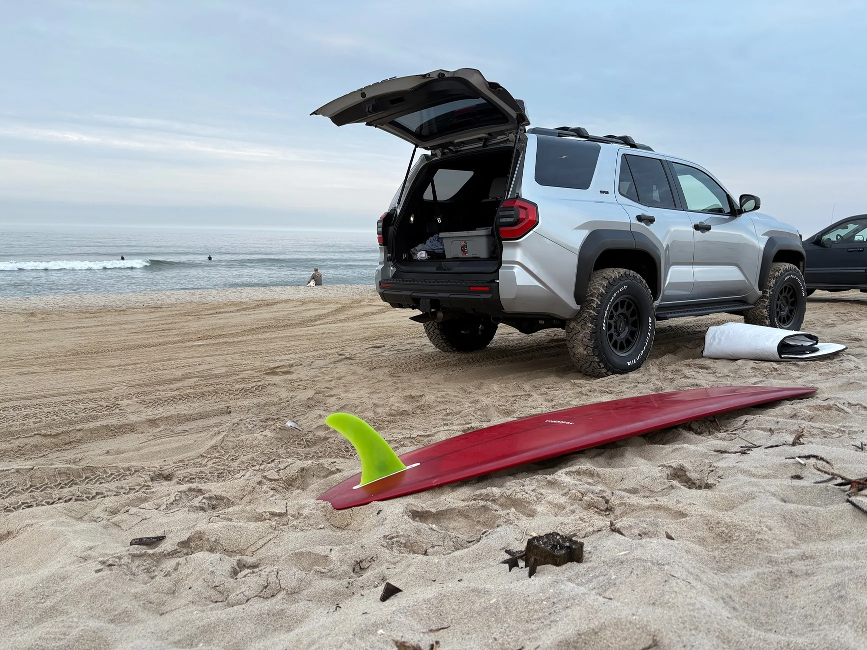 2025 2026 4runner 6th gen Crossbar pads for surfboards IMG_4413