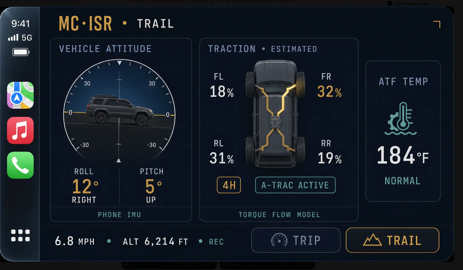 2025 2026 4runner 6th gen Building iOS App for 6th Gen (fuel, average miles, and other data) Screenshot 2026-07-26 at 11.40.04 AM