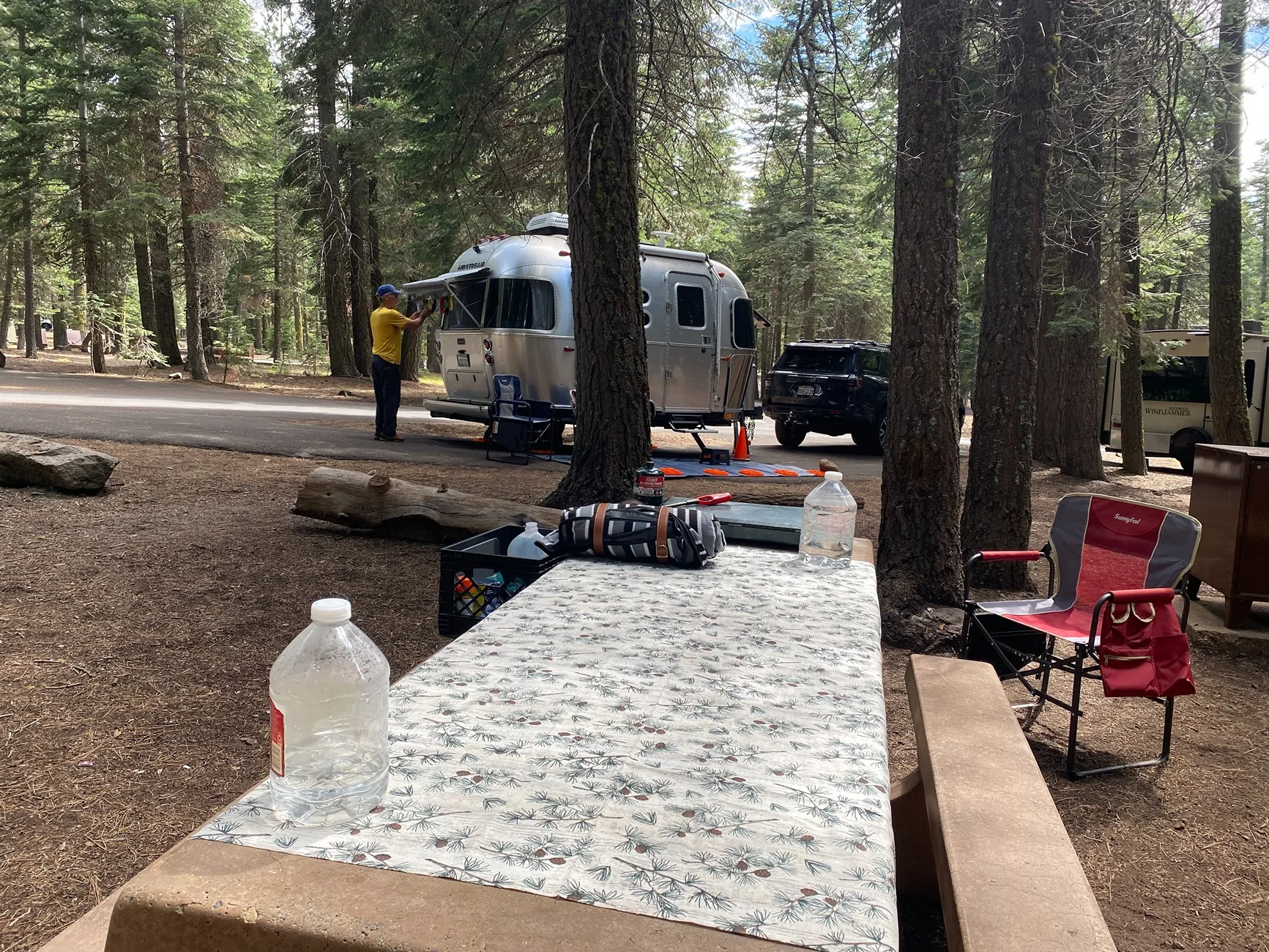 2025 2026 4runner 6th gen TRD Pro Towing 23’ Airstream to Up to Tahoe NF IMG_5217