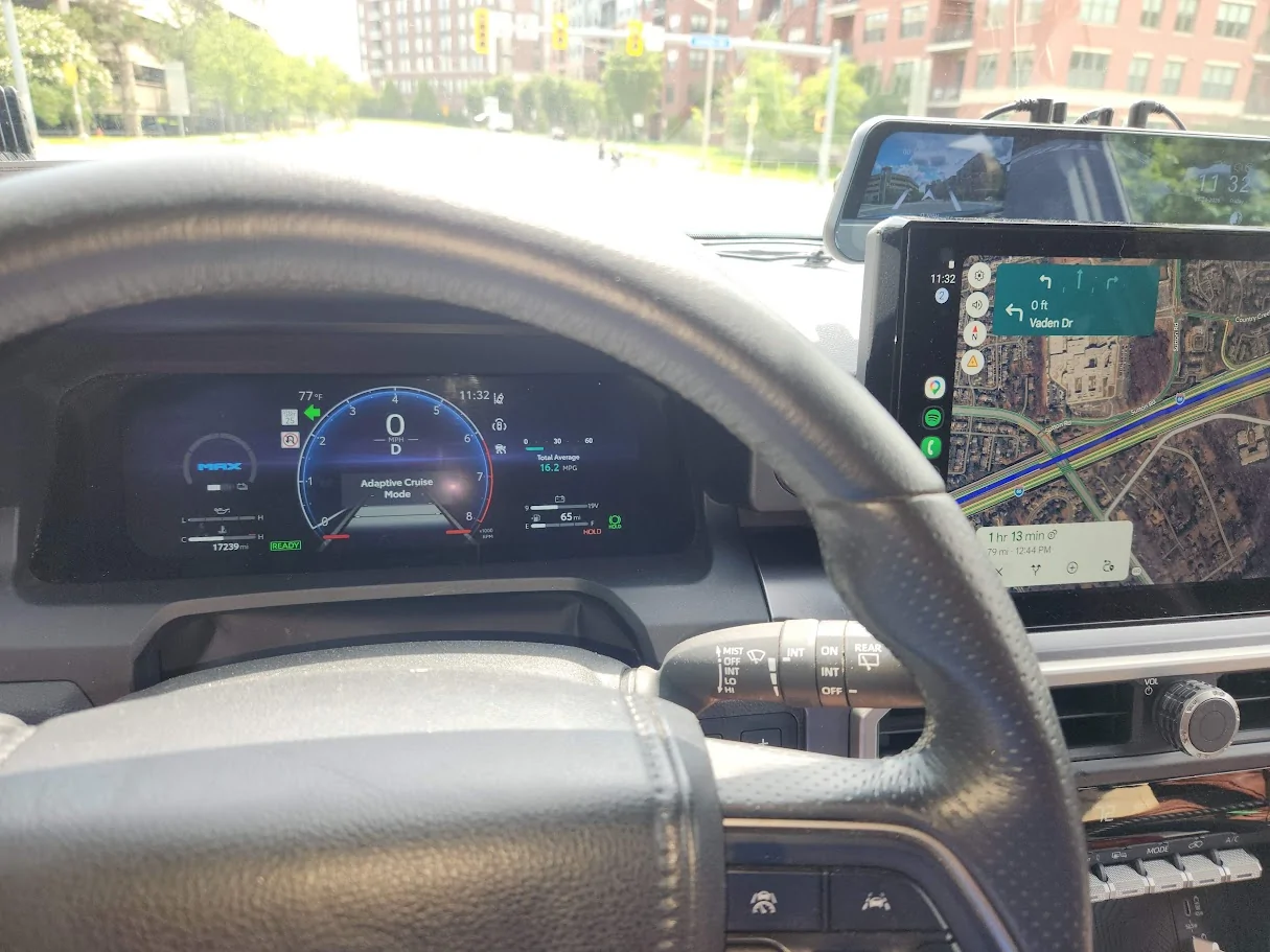 2025 2026 4runner 6th gen Real world test: miles remaining after the low fuel light is illuminated and FUEL VEHICLE message 20260724_113217