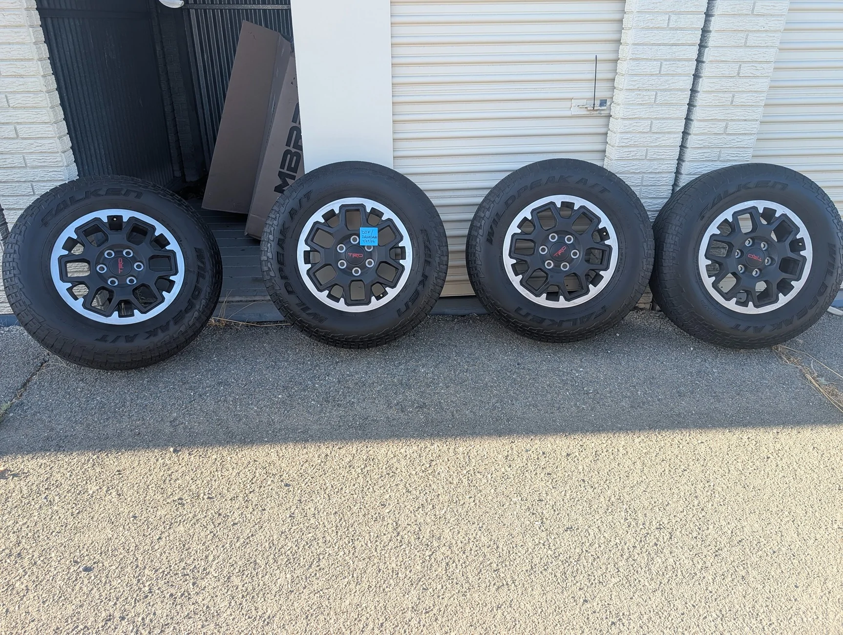 2025 2026 4runner 6th gen ORP Stock Tires ($150/4 tires) + Wheels ($500/4 wheels) PXL_20260728_012948562.MP