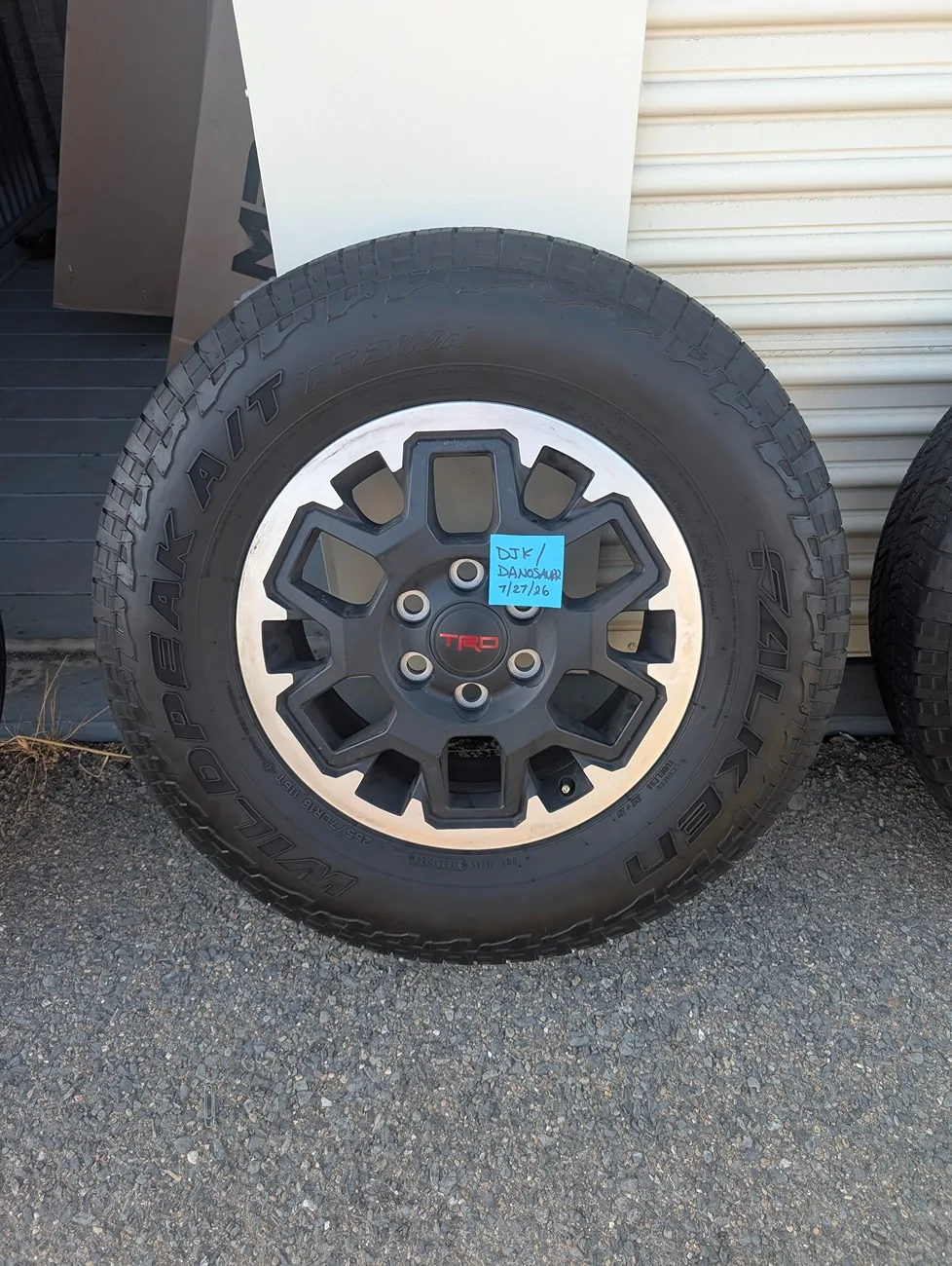 2025 2026 4runner 6th gen ORP Stock Tires ($150/4 tires) + Wheels ($500/4 wheels) PXL_20260728_012958068.MP