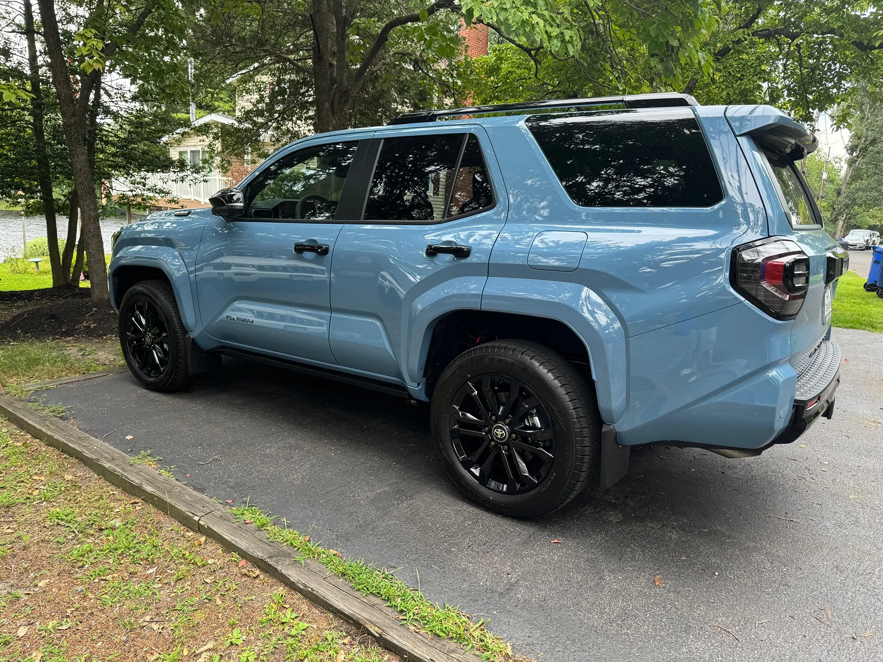 2025 2026 4runner 6th gen Just picked up a 2026 Heritage Blue Platinum - any Tire/Wheel suggestions? IMG_1271