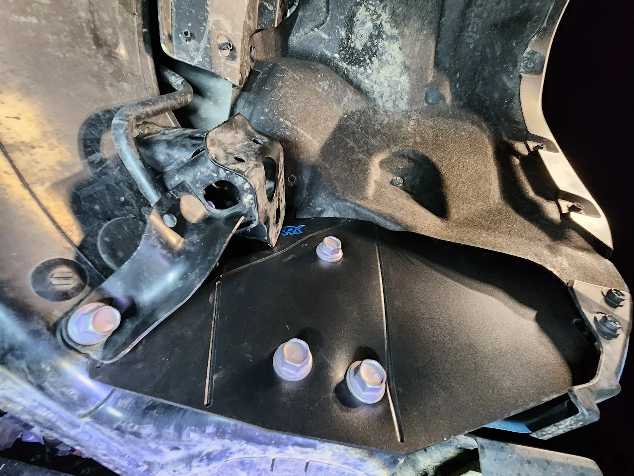 2025 2026 4runner 6th gen Crash Plate Removed From Driver Side - Photo Request 20251002_205533