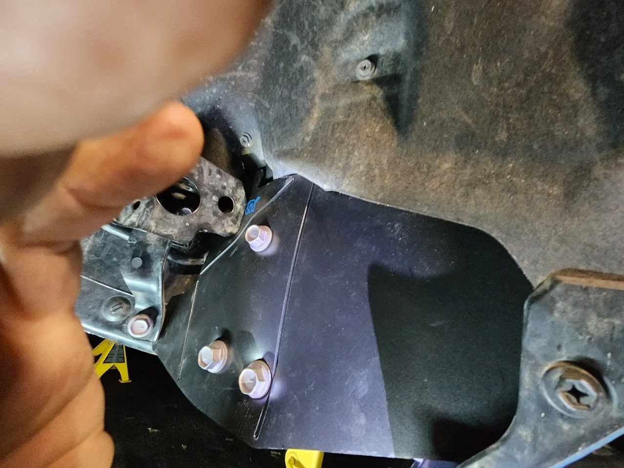 2025 2026 4runner 6th gen Crash Plate Removed From Driver Side - Photo Request 20251002_205538