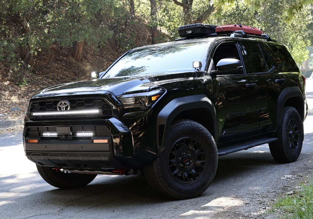 2025 2026 4runner 6th gen See the Difference After Dark: 2025+ 4Runner 12" SLIM Light Bars 2025+ Toyota 4Runner 12in Light Bars SLIM 1