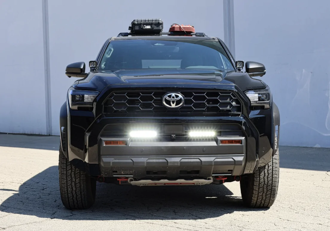 2025 2026 4runner 6th gen See the Difference After Dark: 2025+ 4Runner 12" SLIM Light Bars 2025+ Toyota 4Runner 12in Light Bars SLIM 3