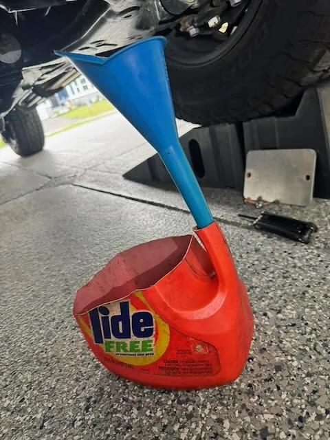 2025 2026 4runner 6th gen RCI Skid Plate Oil Change... It's worth it. IMG_2928