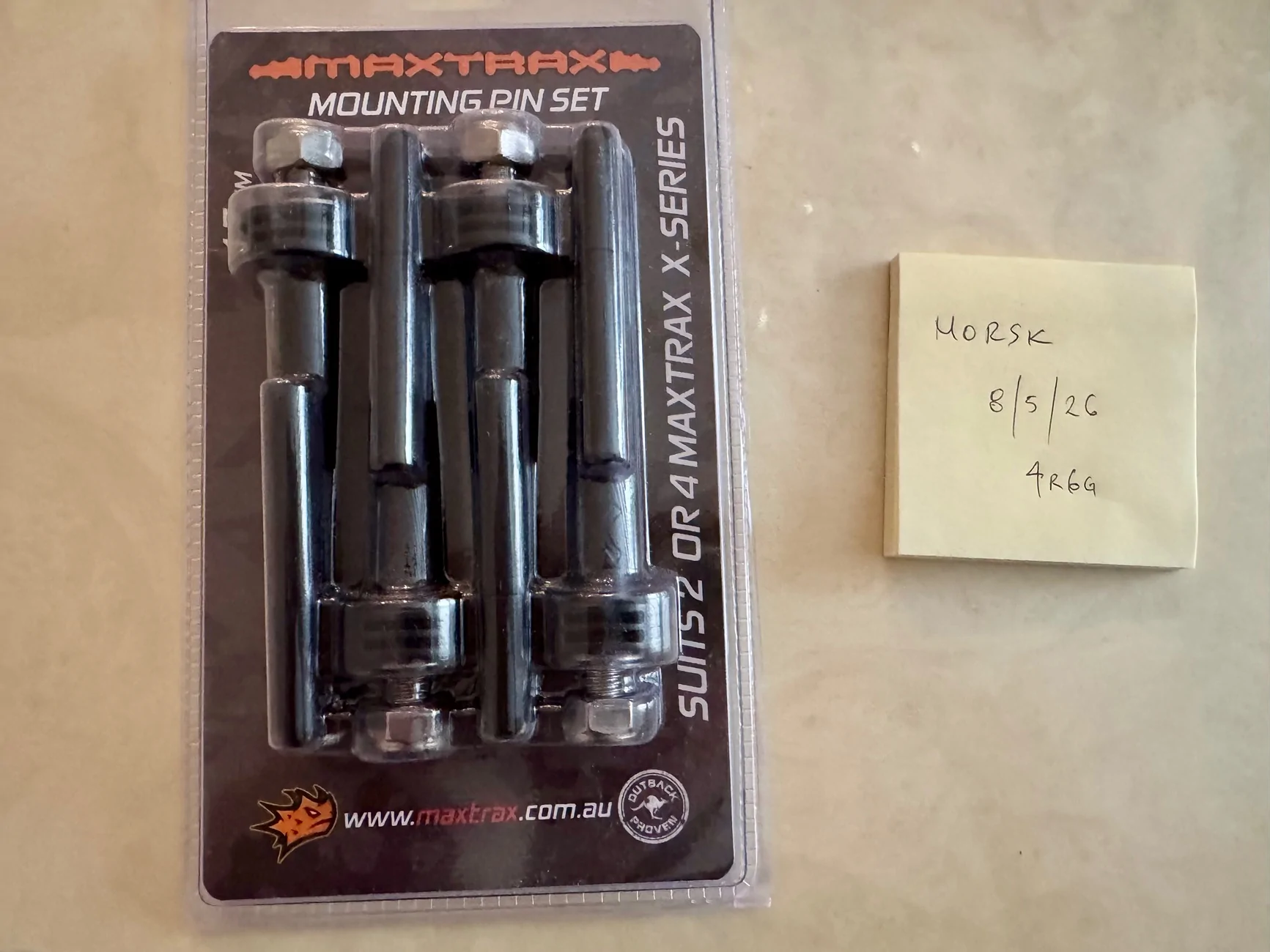 2025 2026 4runner 6th gen WTS: Maxtrax X-Series Mounting Pin Set (MTXXMPS17) IMG_0087