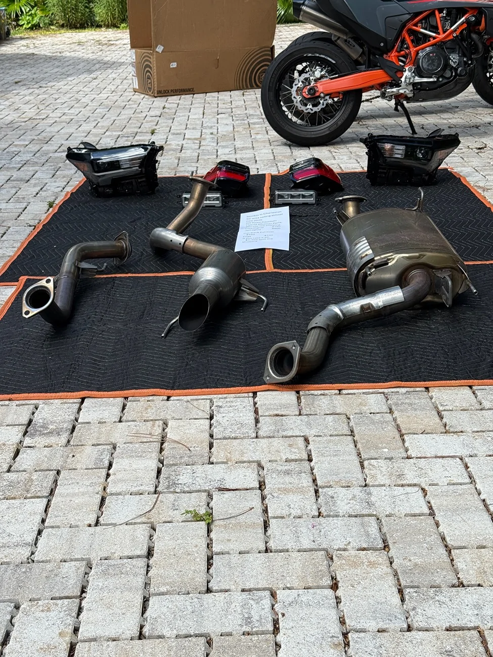 2025 2026 4runner 6th gen ‘26 4Runner ORP Hybrid cat-back exhaust like new IMG_3753